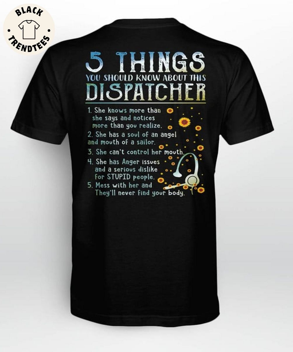 5 Things You Should Know About This Dispatcher 3D Hoodie