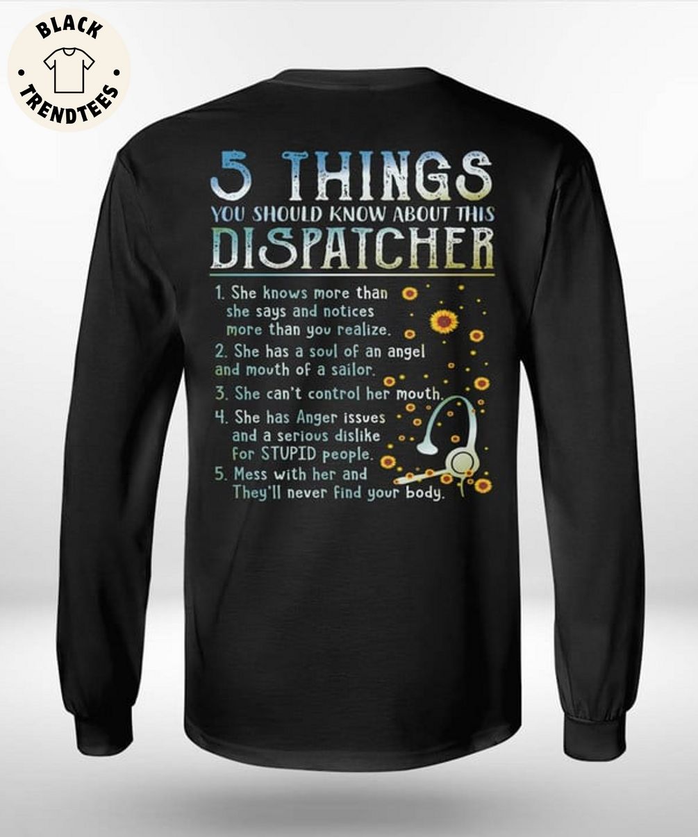 5 Things You Should Know About This Dispatcher 3D Hoodie
