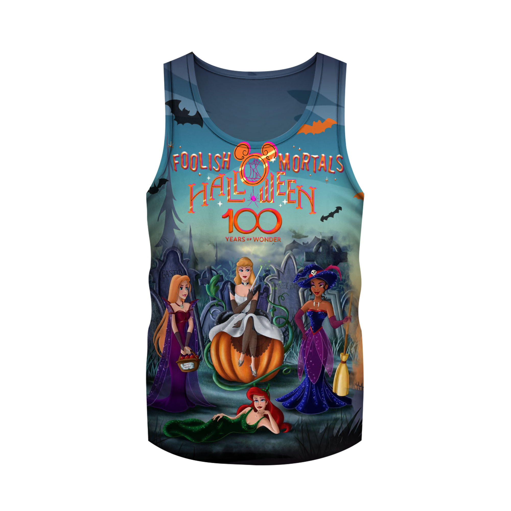 Foolish Mortals Halloween 100 Years Wonder 3D T-Shirt