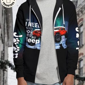 A11 I Need Is My Dog And My Jeep 3D Hoodie