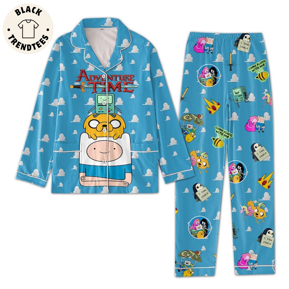 Adventure Time Cartoon Character Design Pijamas Set