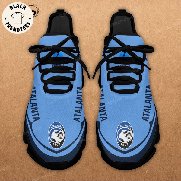 Atalanta 1907 Blue Wavy Design Max Soul Shoes