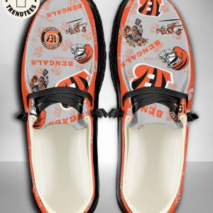 AVAILABLE NFL Cincinnati Bengals Custom Name Hey Dude Shoes
