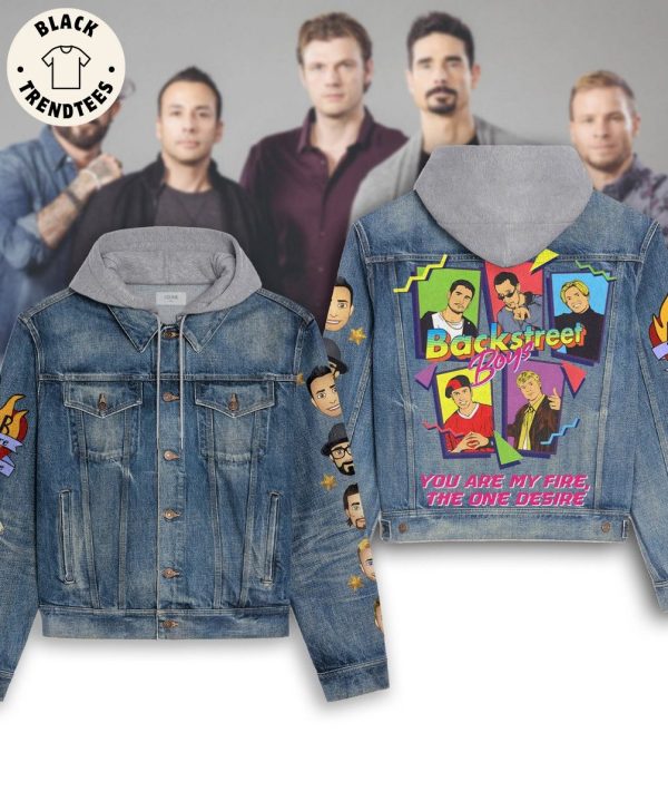 Backstreet Boys American Band Hooded Denim Jacket