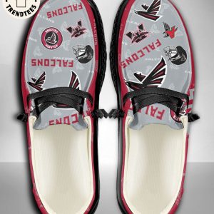 [BEST] NFL Atlanta Falcons Custom Name Hey Dude Shoes