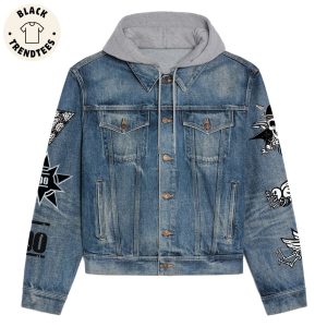 Bohse Onkelz Rock Band Design Hooded Denim Jacket