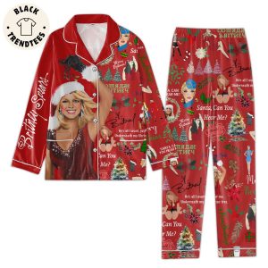 Britney Spears Portrait ChristmasDesign Pajamas Set