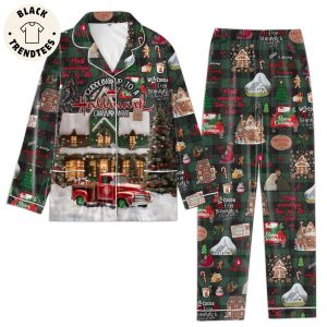 Cuddling Up To A Hallmark Channe Movie Most Wonderful Time Of The Year Christmas Design Pajamas Set