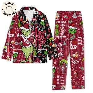 Dr Pepper Grinch Christmas Design Pijamas Set