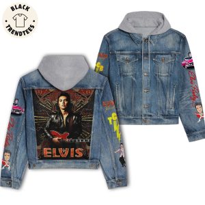 Elvis Presley Hooded Denim Jacket