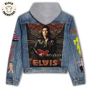 Elvis Presley Hooded Denim Jacket