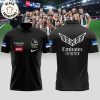 Emirates Fly Better KFC Sixteen Time Collingwood Football Nike Logo Black Design 3D Polo Shirt
