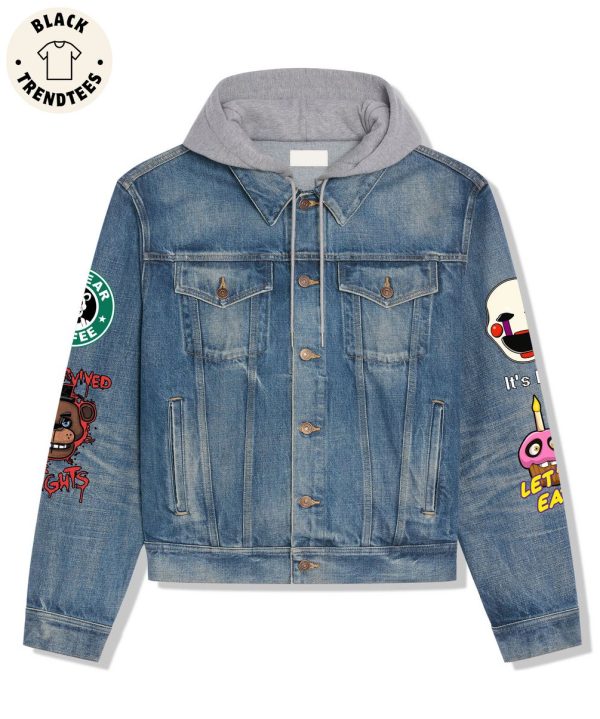 Five Nights At Freddys Hooded Denim Jacket