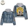 Ghost – If You Have Ghosts Lyrics Skull Design Hooded Denim Jacket