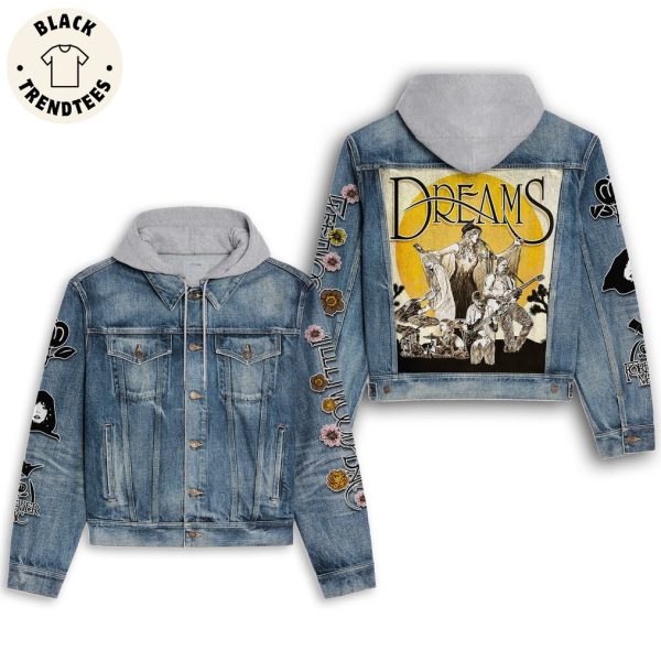 Fleetwood Mac Dreams Band Design Hooded Denim Jacket