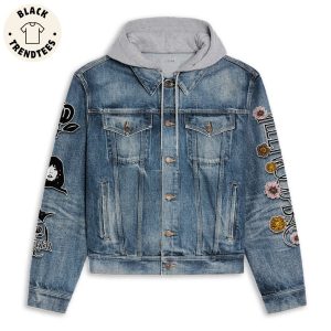 Fleetwood Mac Dreams Band Design Hooded Denim Jacket