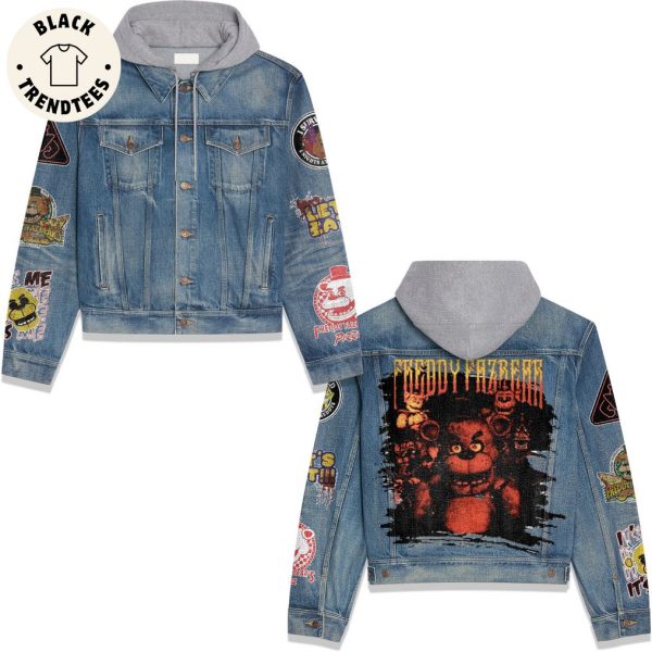 Freddy Fazbear’s Pizzeria Simulator Hooded Denim Jacket