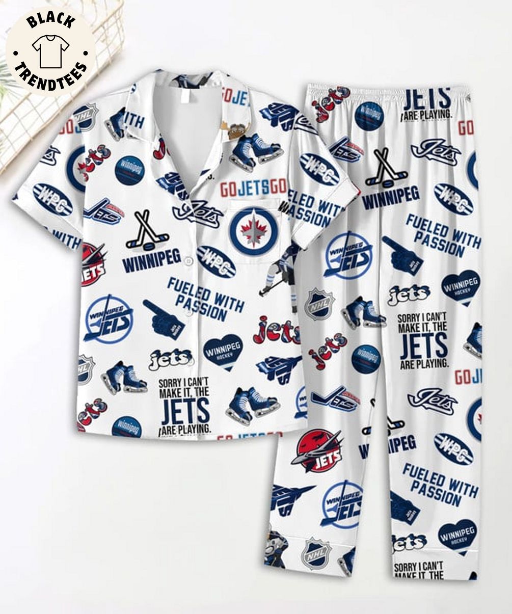 Fueled With Passion Winnipeg Hockey Pijamas Set