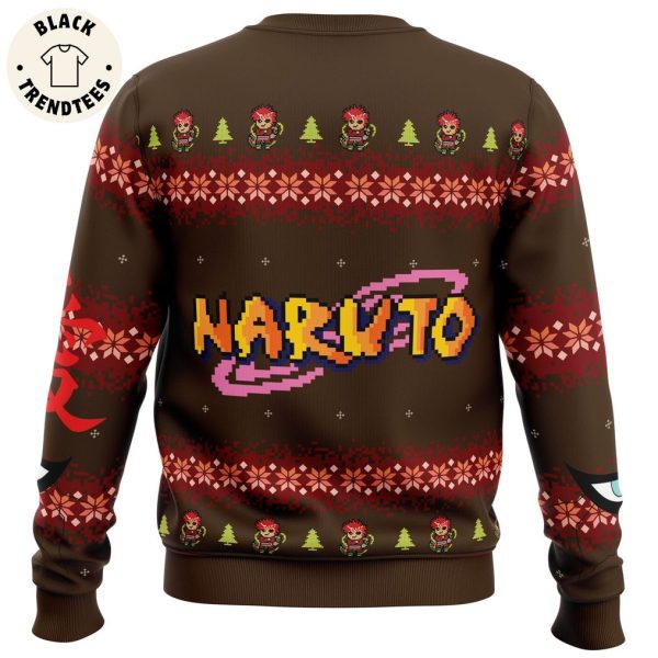 Gaara Naruto Ugly Christmas Sweater