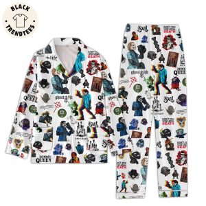 Ghost Life Spillways Zoombie Queen Design Pajamas Set