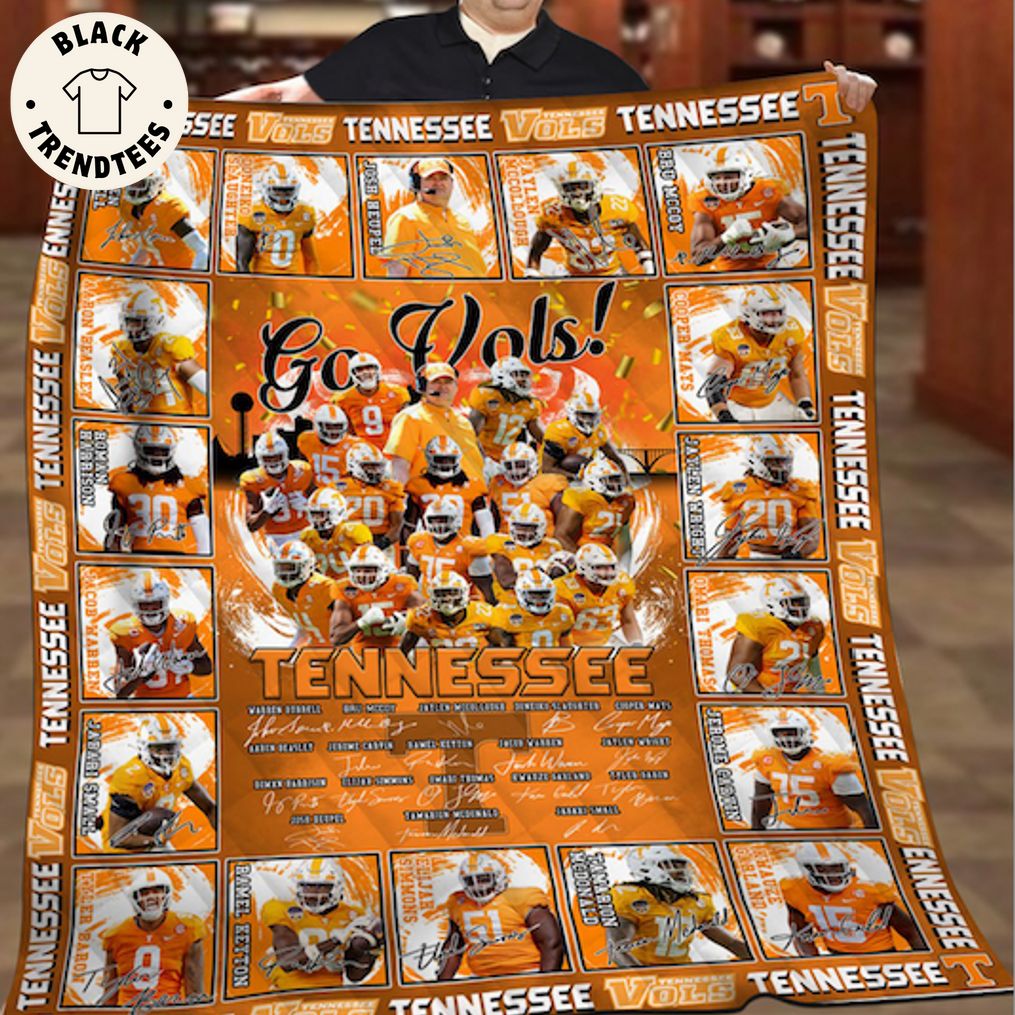 Go Vols Tennessee Deisgn Blanket