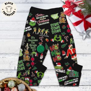 Grinch Whoville Coffee Before Coffee Design Pajamas Set