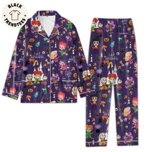Hocus Pocus Halloween Design Pijamas Set