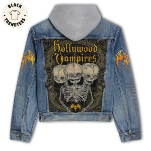 Hollywood Vampires Hooded Denim Jacket