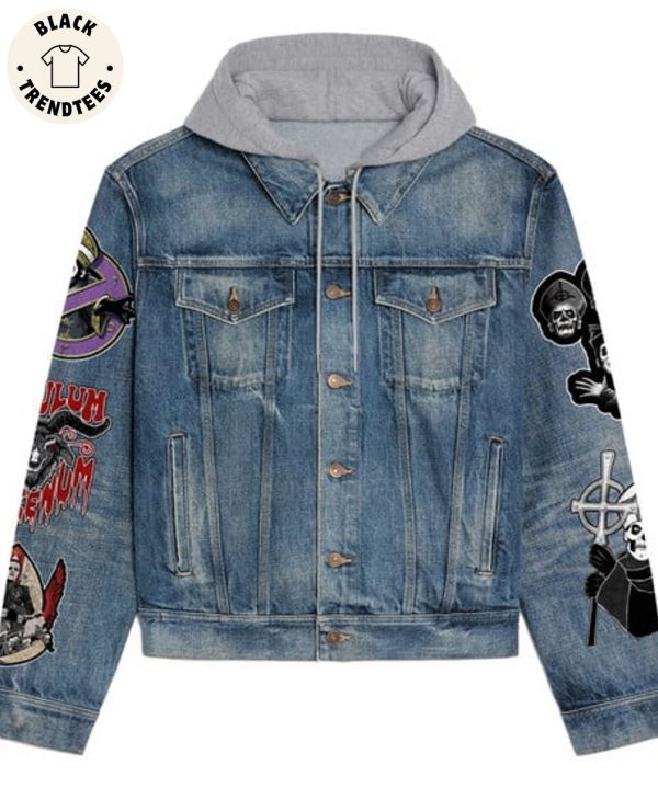 If You Have Ghost You Have Everything Hooded Denim Jacket