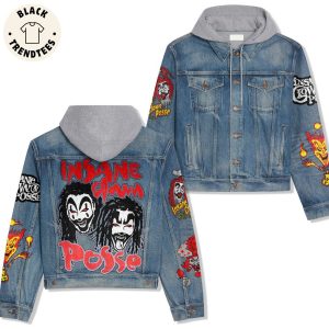 Insane Clown Posse Ghostly Design Hooded Denim Jacket