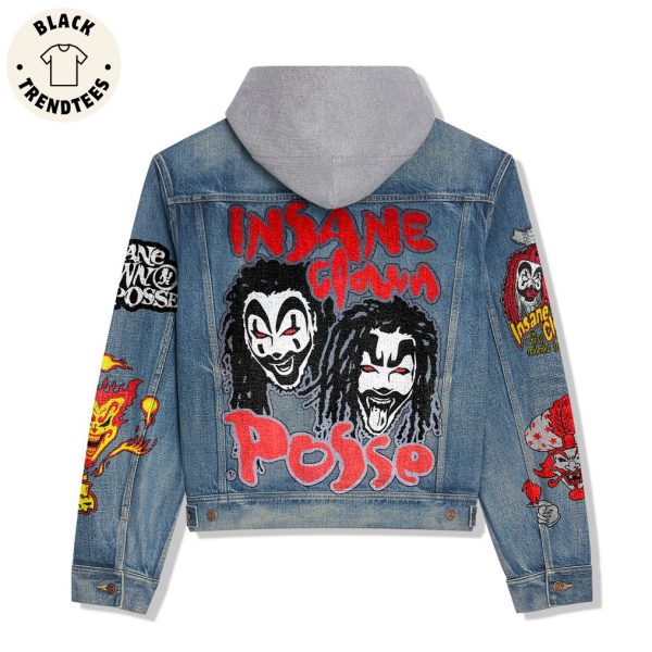 Insane Clown Posse Ghostly Design Hooded Denim Jacket