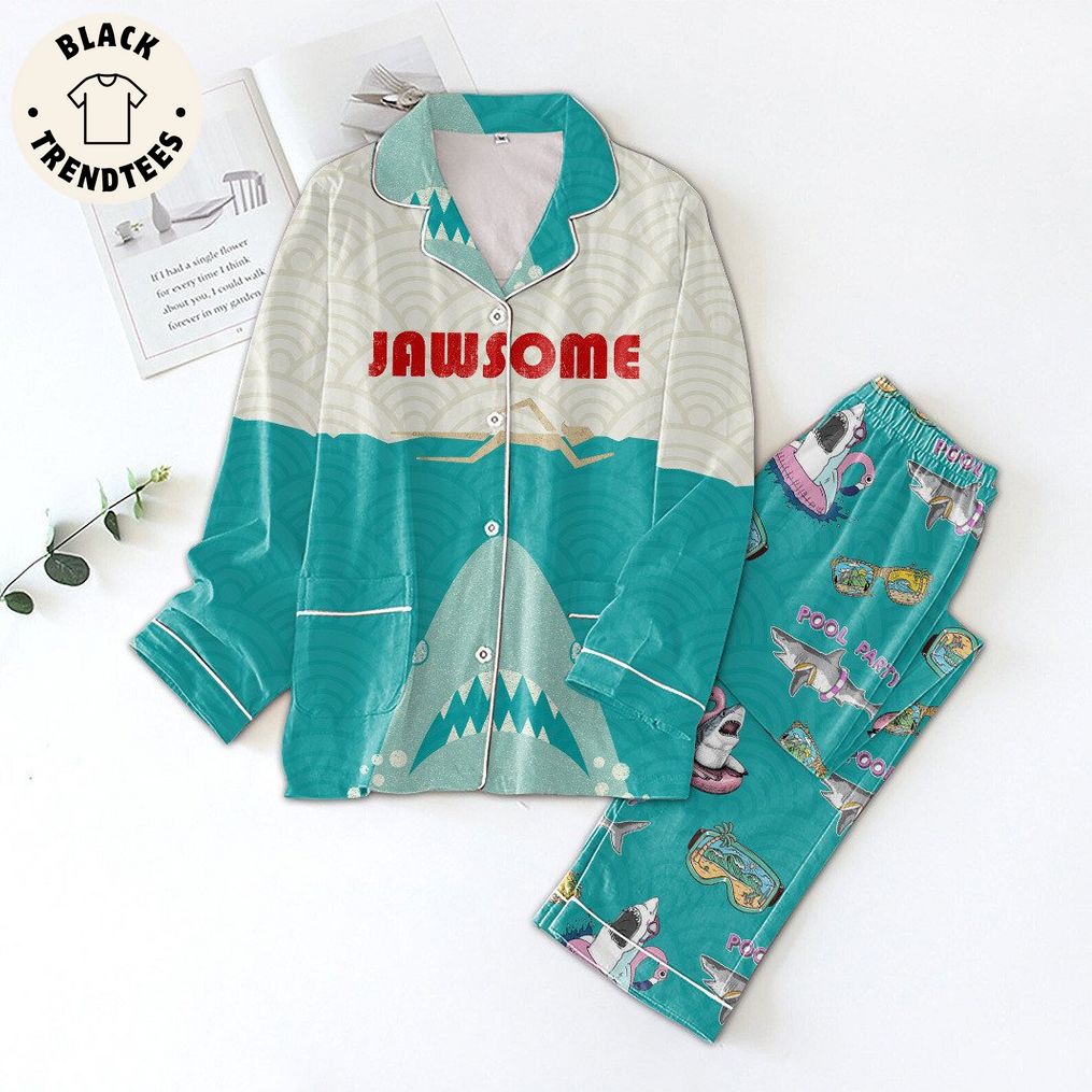 Jawsome Dolphins Design Pijamas Set