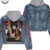 Journey Just A Small Town Girl Livin In A Lonely Word Hooded Denim Jacket