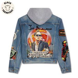 Joe Bonamassa -Blues Deluxe Lyrics Portrait Design Hooded Denim Jacket