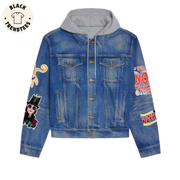 Just Remember its Not Just Santa Who Holds The Keys To A Magieal Factory Design Hooded Denim Jacket