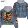 Machine Head Only Truth Will Help To Set Me Free Hooded Denim Jacket