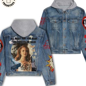 Lana Del Rey Coast HWY 31500 Hooded Denim Jacket