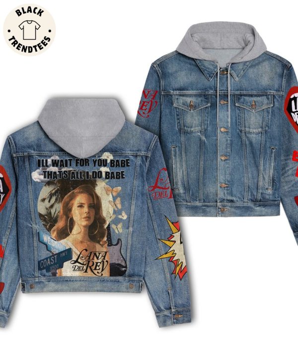 Lana Del Rey Coast HWY 31500 Hooded Denim Jacket