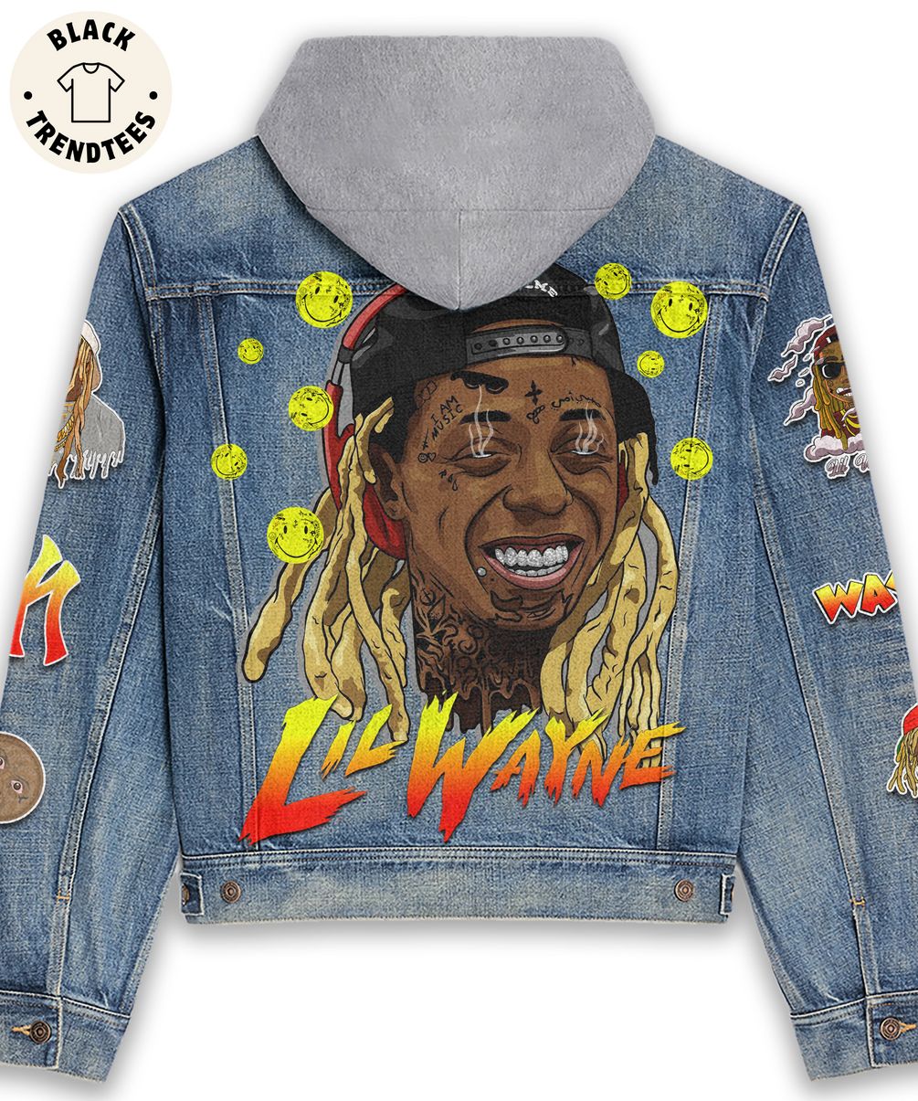 Lil Wayne Hooded Denim Jacket