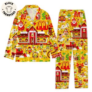 McDonalds Christmas Design Pajamas Set