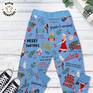 Merry Swiftmas Where Every Wish Comes True Design Pajamas Set