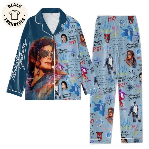 Michael Joseph Jackson 1987 Portrait Design Pijamas Set