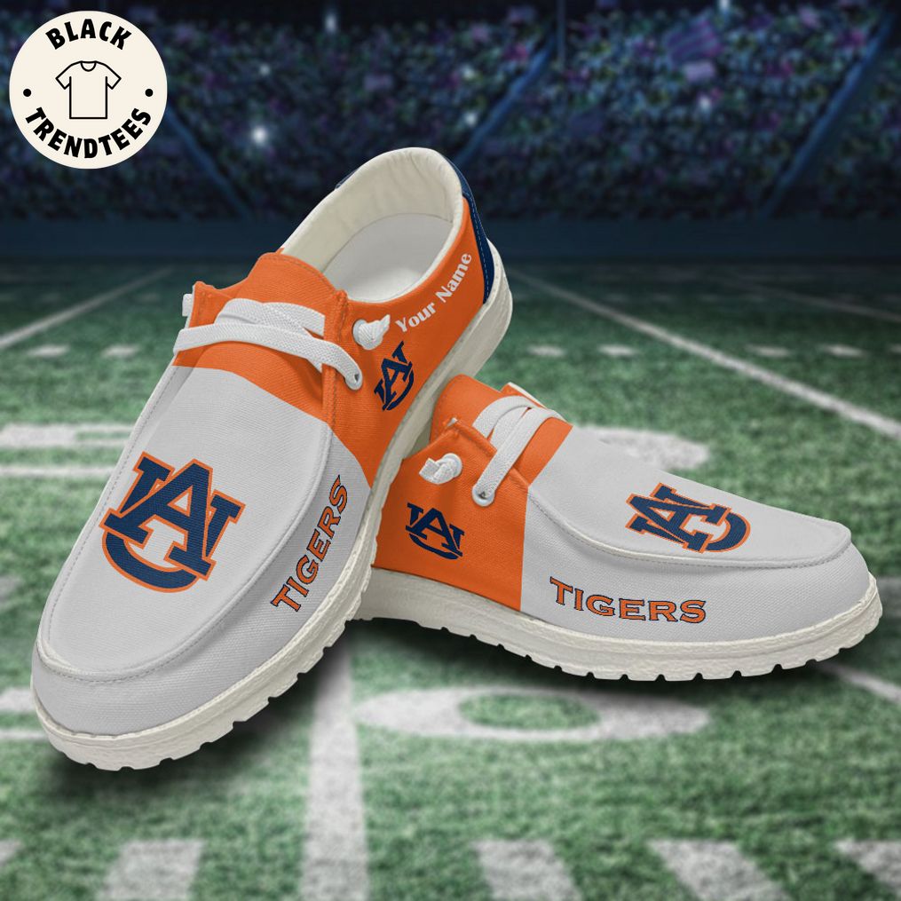 NCAA Auburn Tigers Hey Dude Shoes - Custom name