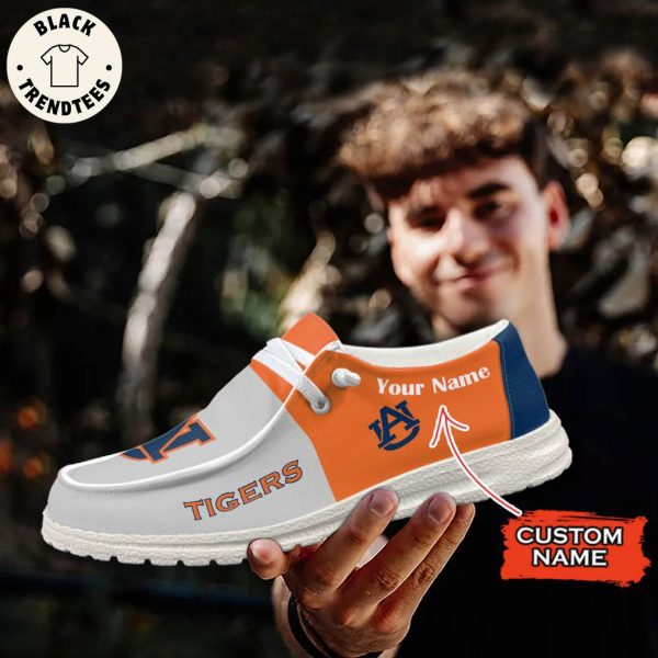 NCAA Auburn Tigers Hey Dude Shoes – Custom name