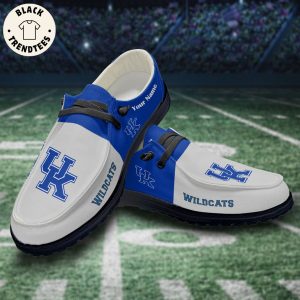 NCAA Kentucky Wildcats Hey Dude Shoes – Custom name