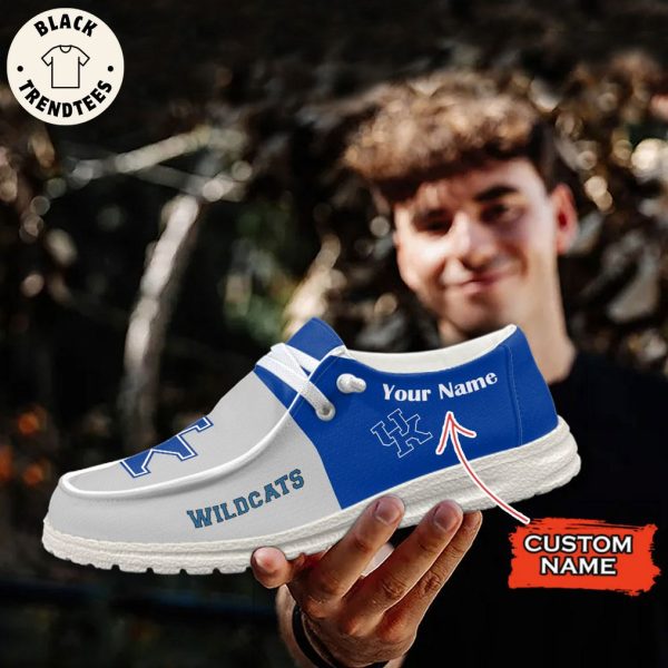 NCAA Kentucky Wildcats Hey Dude Shoes – Custom name