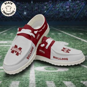 NCAA Mississippi State Bulldogs Hey Dude Shoes – Custom name