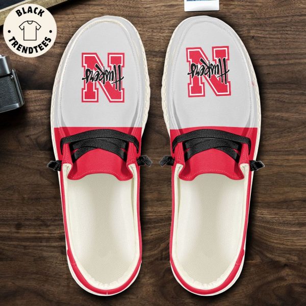 NCAA Nebraska Cornhuskers Hey Dude Shoes – Custom name