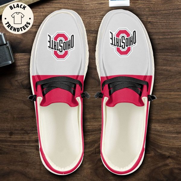 NCAA Ohio State Buckeyes Hey Dude Shoes – Custom name