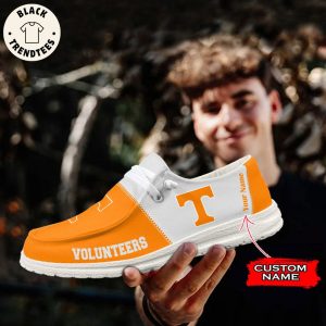 NCAA Tennessee Volunteers Hey Dude Shoes – Custom name